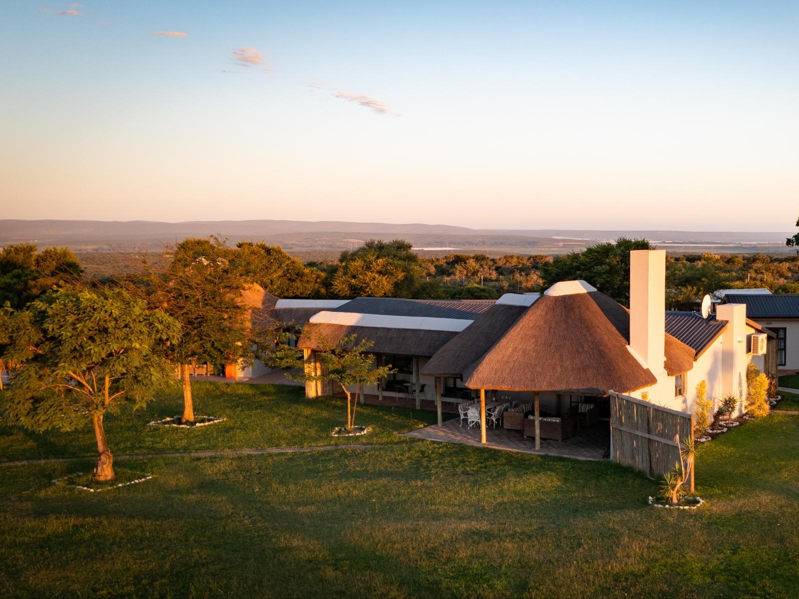 Hornbill Lodge aerial view at Longhill Reserve