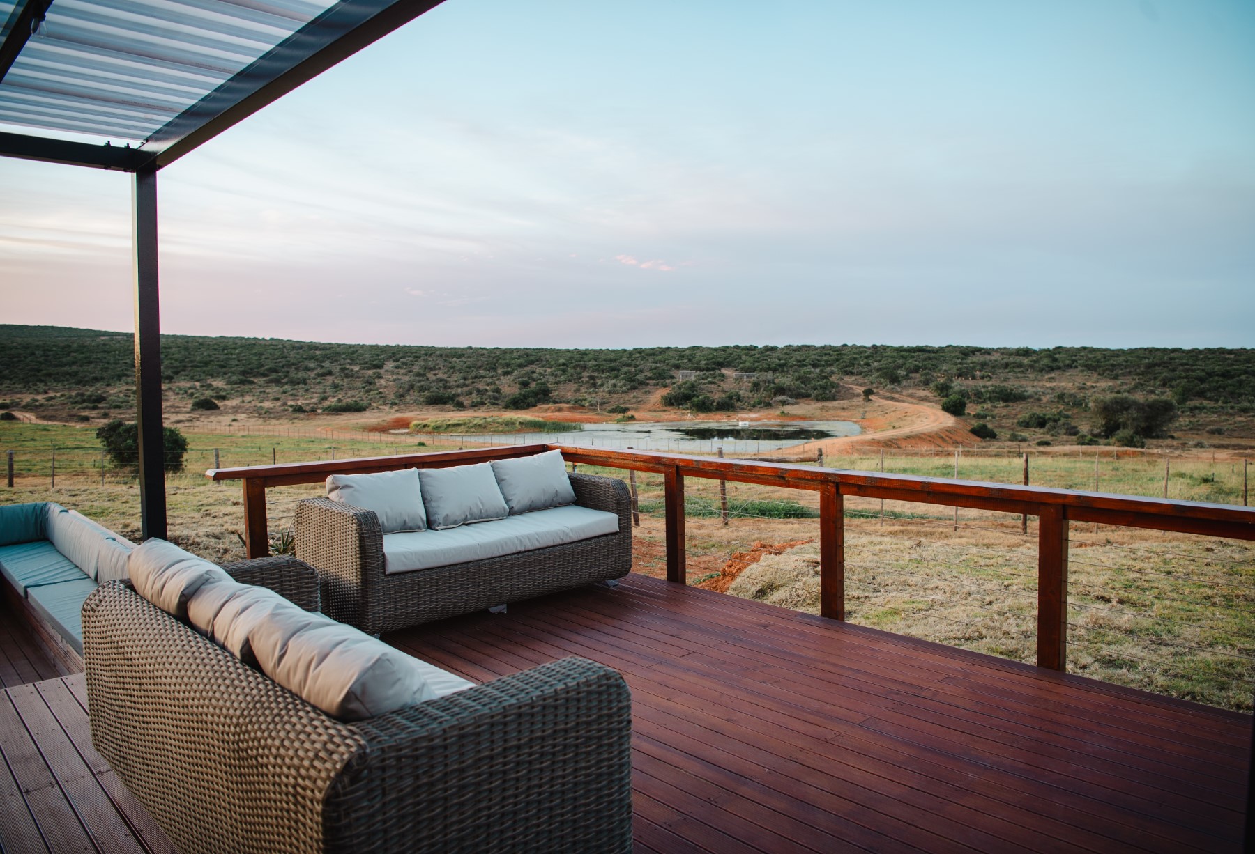 Bush Boma dining